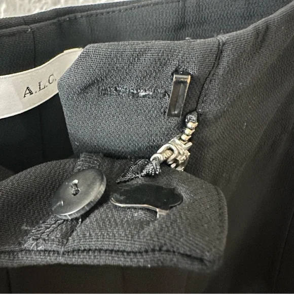 ALC Black High Waist Angelo Tapered Pants size 0